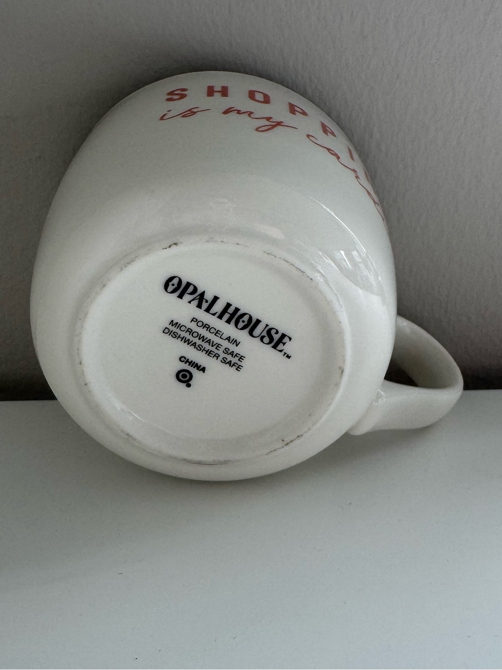 “Shopping Is My Cardio” Mug | Funny Opalhouse Coffee Cup - Picture 3 of 3